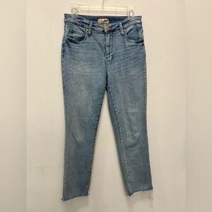 Kut From The Kloth Reese Fab Ab Ankle Straight Jeans | High Rise | Size 6